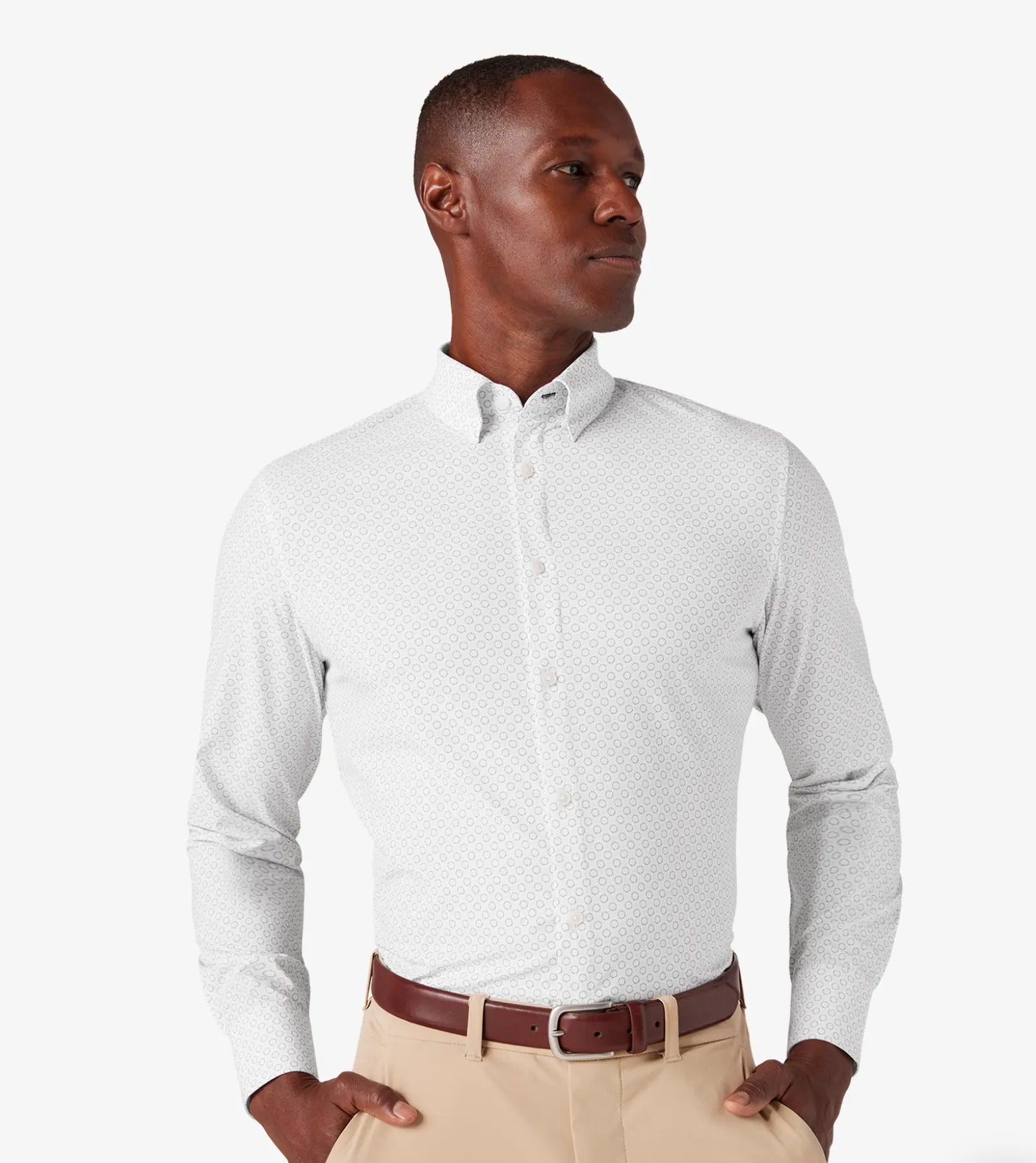 Mizzen+Main Leeward LS Dress Shirt-BHI
