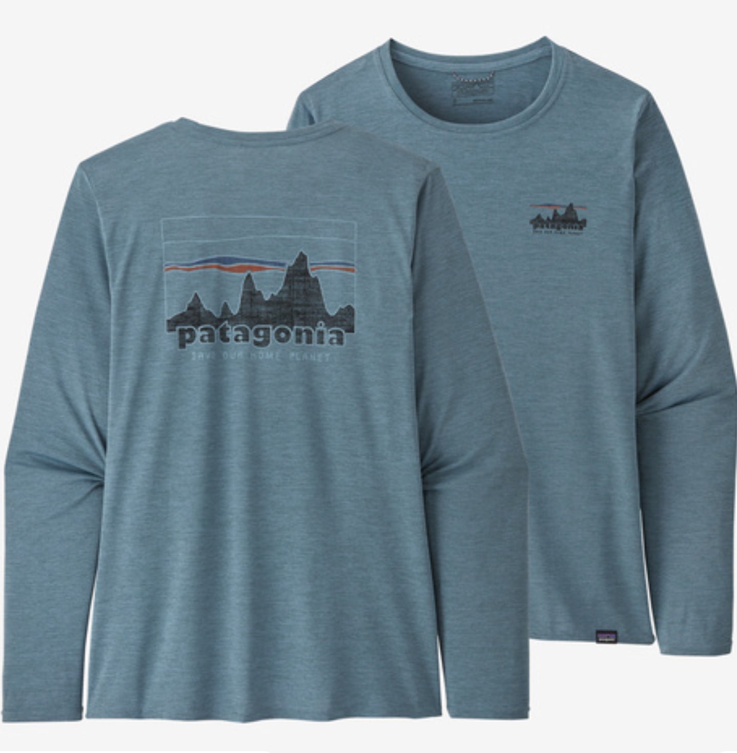 Patagonia Women's Long-Sleeved Cap Cool Daily Graphic Shirt-BHI