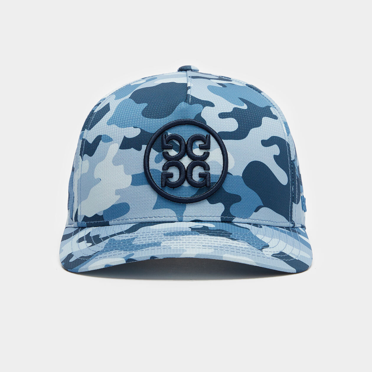 CIRCLE G'S CAMO STRETCH TWILL SNAPBACK HAT - Slate - G4AF23H120 - Gfore