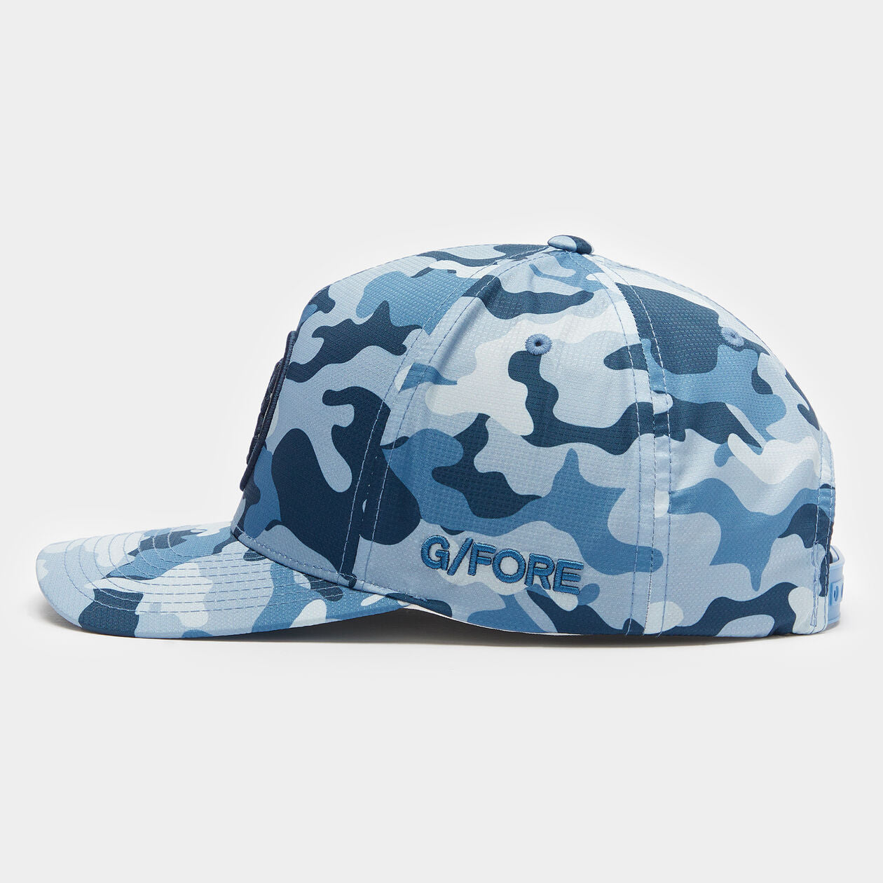 CIRCLE G'S CAMO STRETCH TWILL SNAPBACK HAT - Slate - G4AF23H120 - Gfore