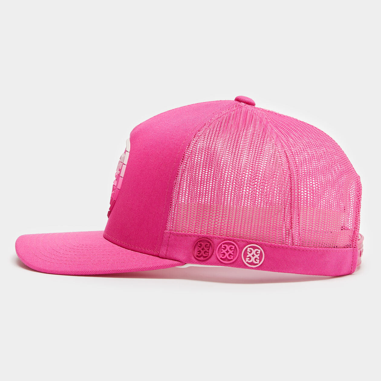 CIRCLE G'S OMBRÉ INTERLOCK KNIT TRUCKER HAT - G4AF23H129 - Gfore