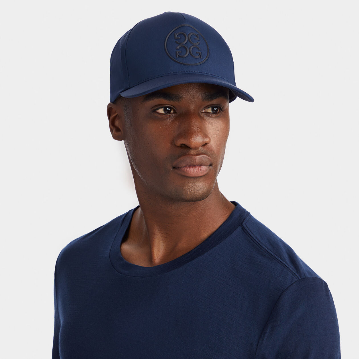CIRCLE G'S STRETCH TWILL SNAPBACK HAT - Twilight - G4AF23H12 - Gfore
