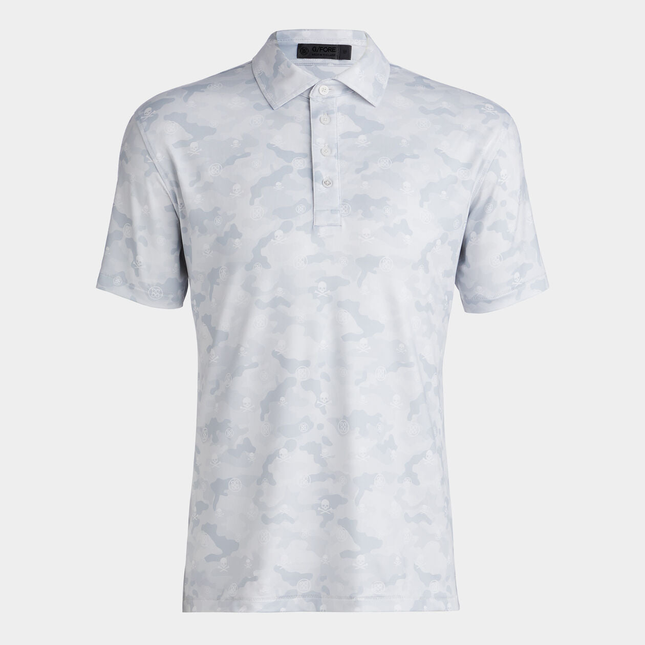 ICON CAMO TECH JERSEY POLO - Snow - G4MC0K060O- Gfore