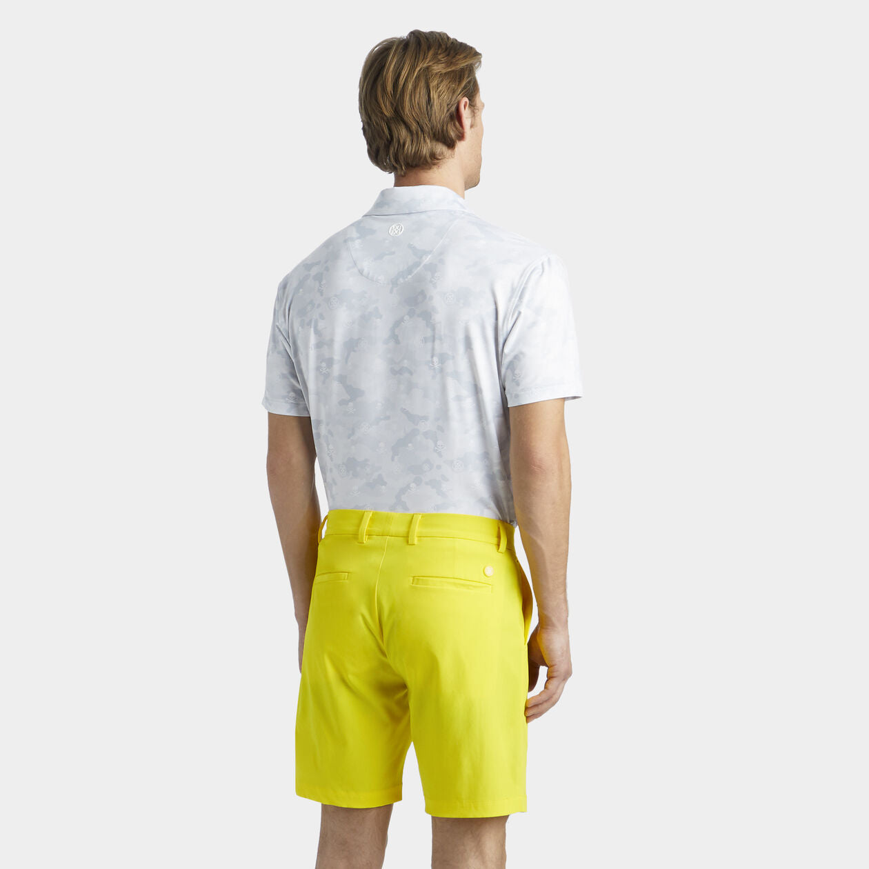 ICON CAMO TECH JERSEY POLO - Snow - G4MC0K060O- Gfore