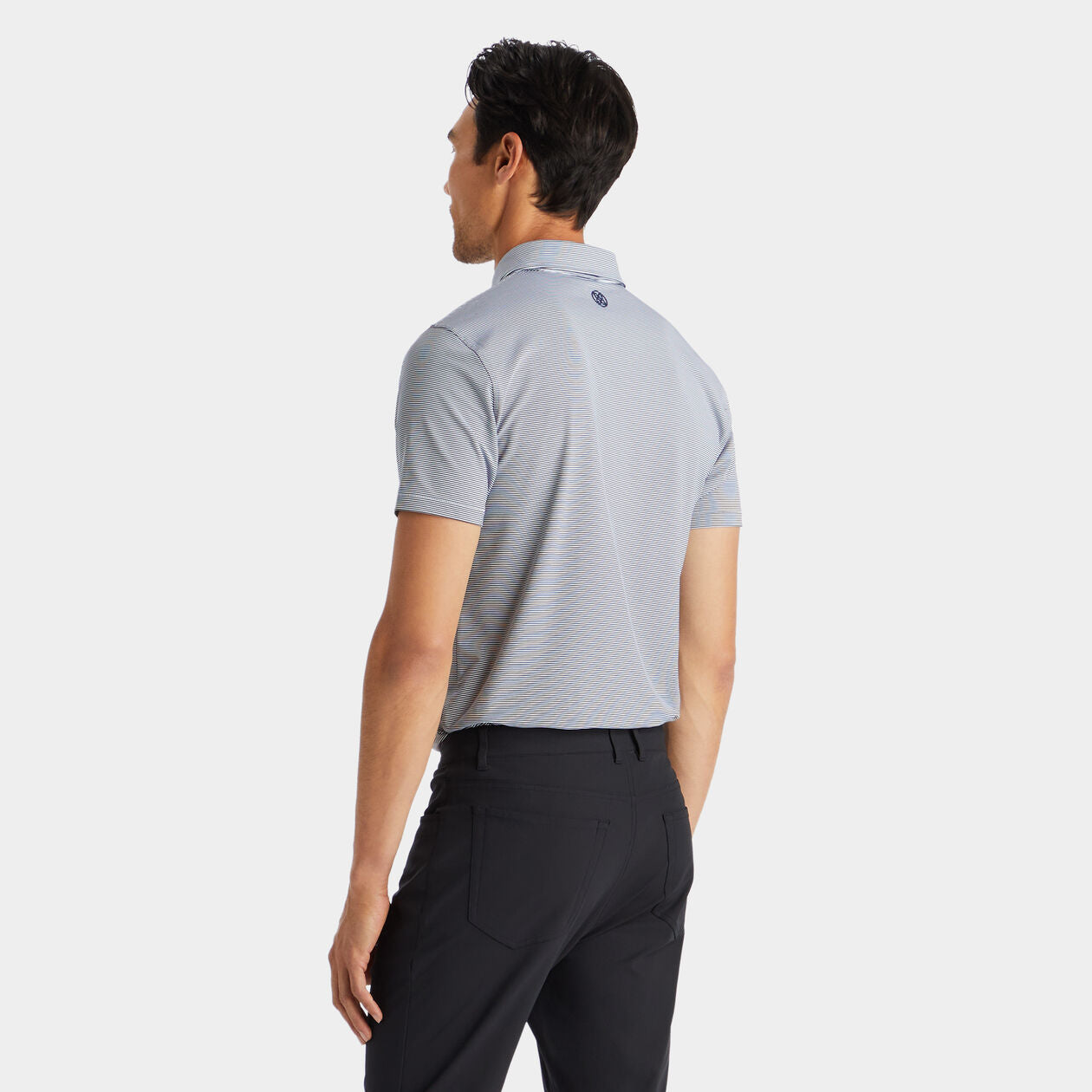 FEEDER STRIPE TECH PIQUÉ POLO - Twilight - G4MC0K180O - Gfore