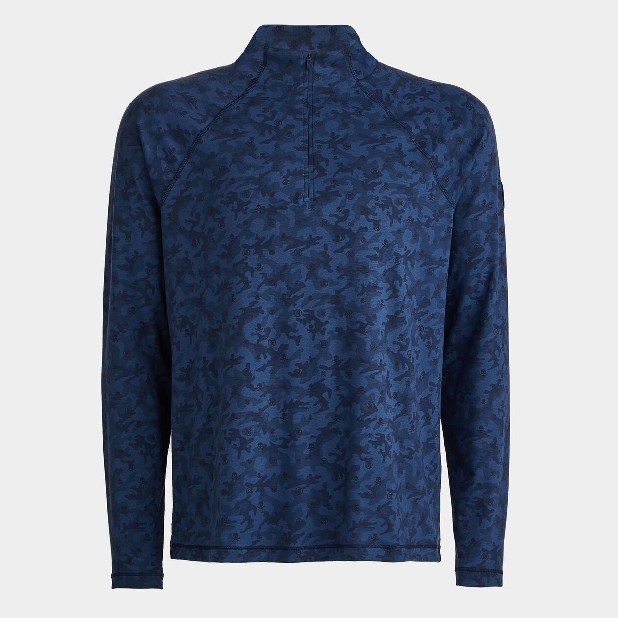 ICON CAMO LUXE QUARTER ZIP MID LAYER - Twilight - G4MF23K123B - Gfore