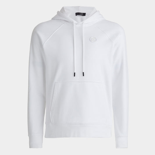 Gfore Men’s Circle G French Terry Hoodie - Snow - BHI