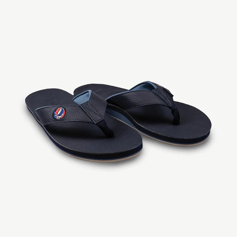 Hari Mari Grateful Dead x Hari Mari Flip Flops | Reverb Blue Mirage