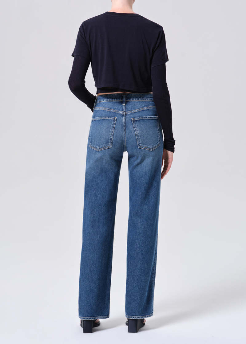 Agolde Harper Jean Mid Rise Relaxed Straight