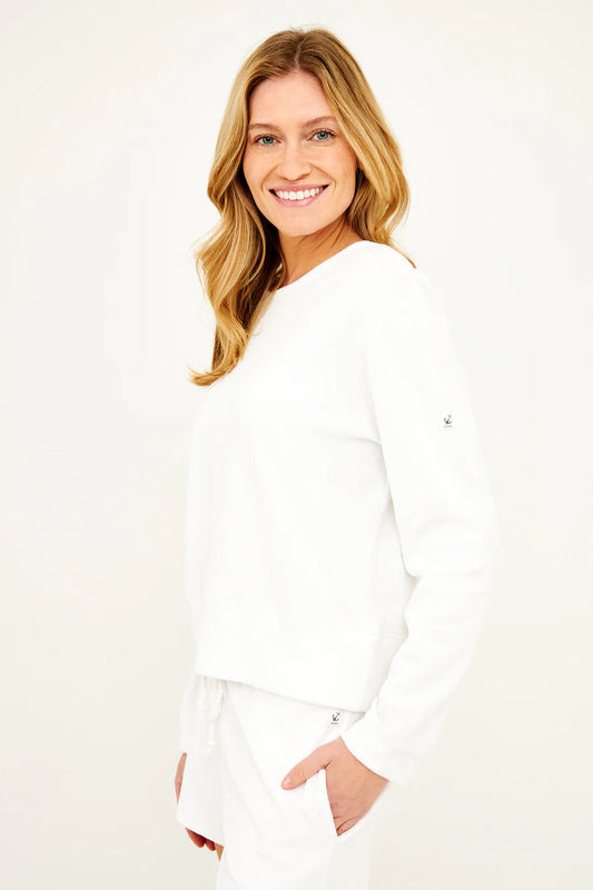 HiHo Ultimate Beach Sweatshirt - White