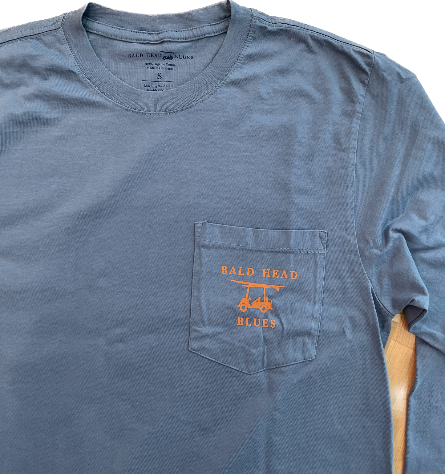 Performance Long Sleeve Endless Summer T-Shirt - Grey-Baldhead blues