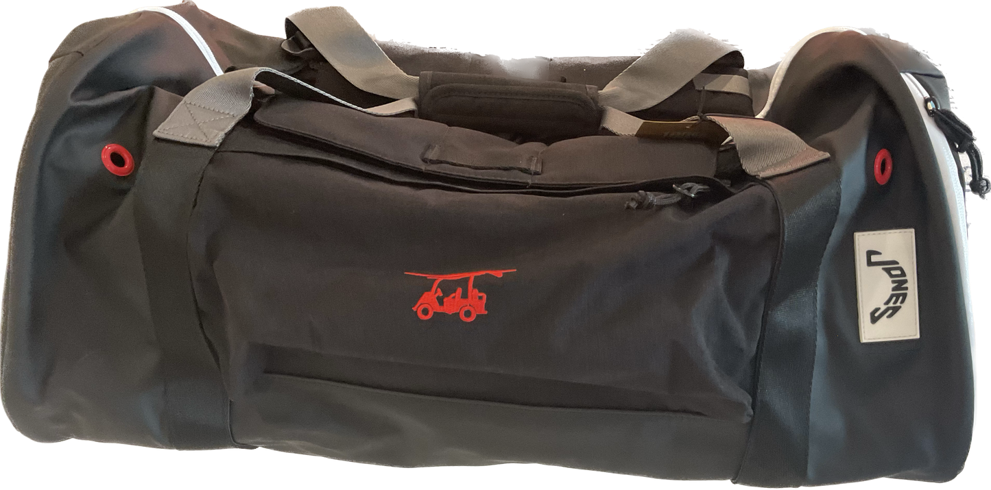 FC Weekender Duffle R - Black- Jones sport co
