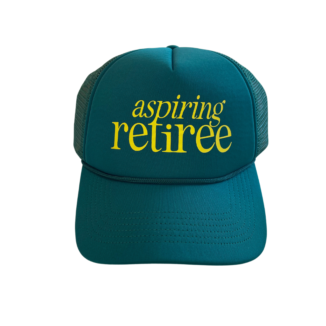 Trucker Hat - MULTI GREEN-ASPIRING RETIREE-ZA231605S- Z SUPPLY