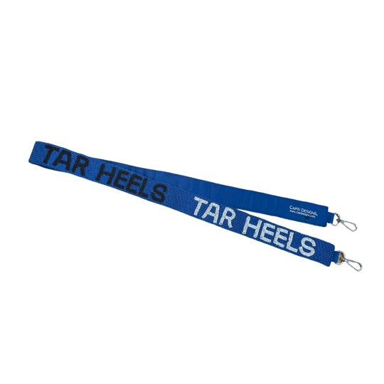 Collegiate Beaded Strap - University of North Carolina - UNC - Capri Designs