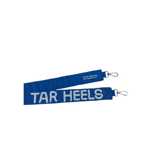 Collegiate Beaded Strap - University of North Carolina - UNC - Capri Designs