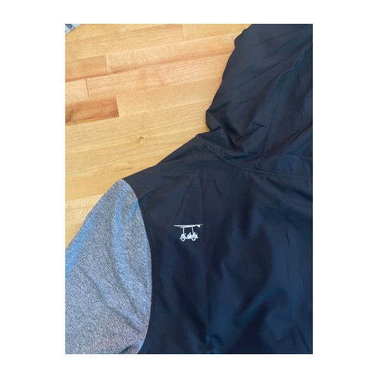 PULLOVER HOODIE-BLACK | GREY- BALDHEAD BLUES