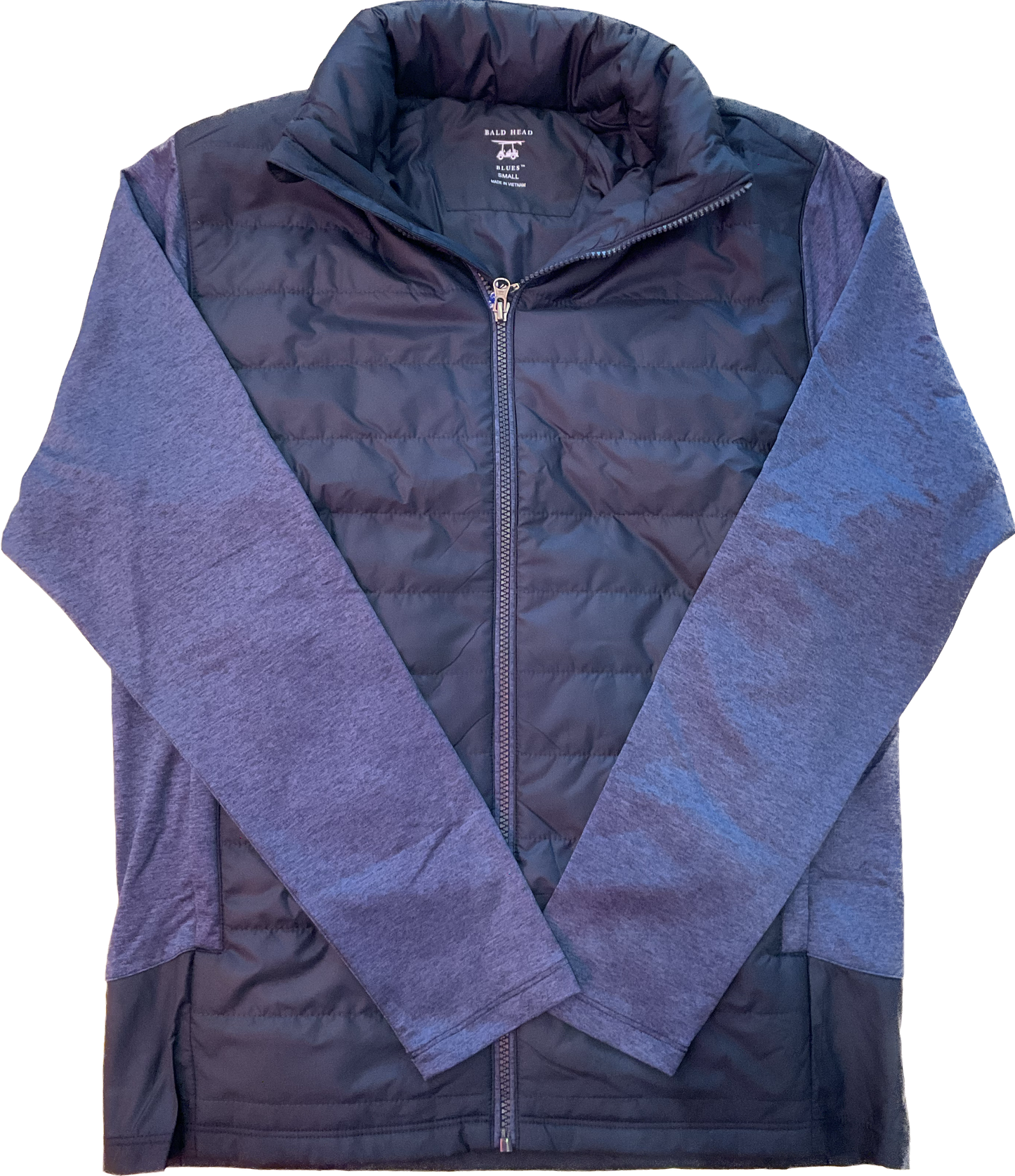 PUFFER JACKET- NAVY- BALDHEAD BLUES