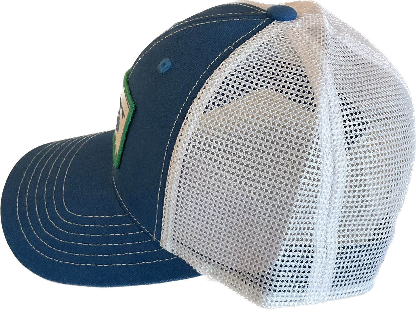 Trucker Hat-Blue-HATTRUCKB-Baldhead blues