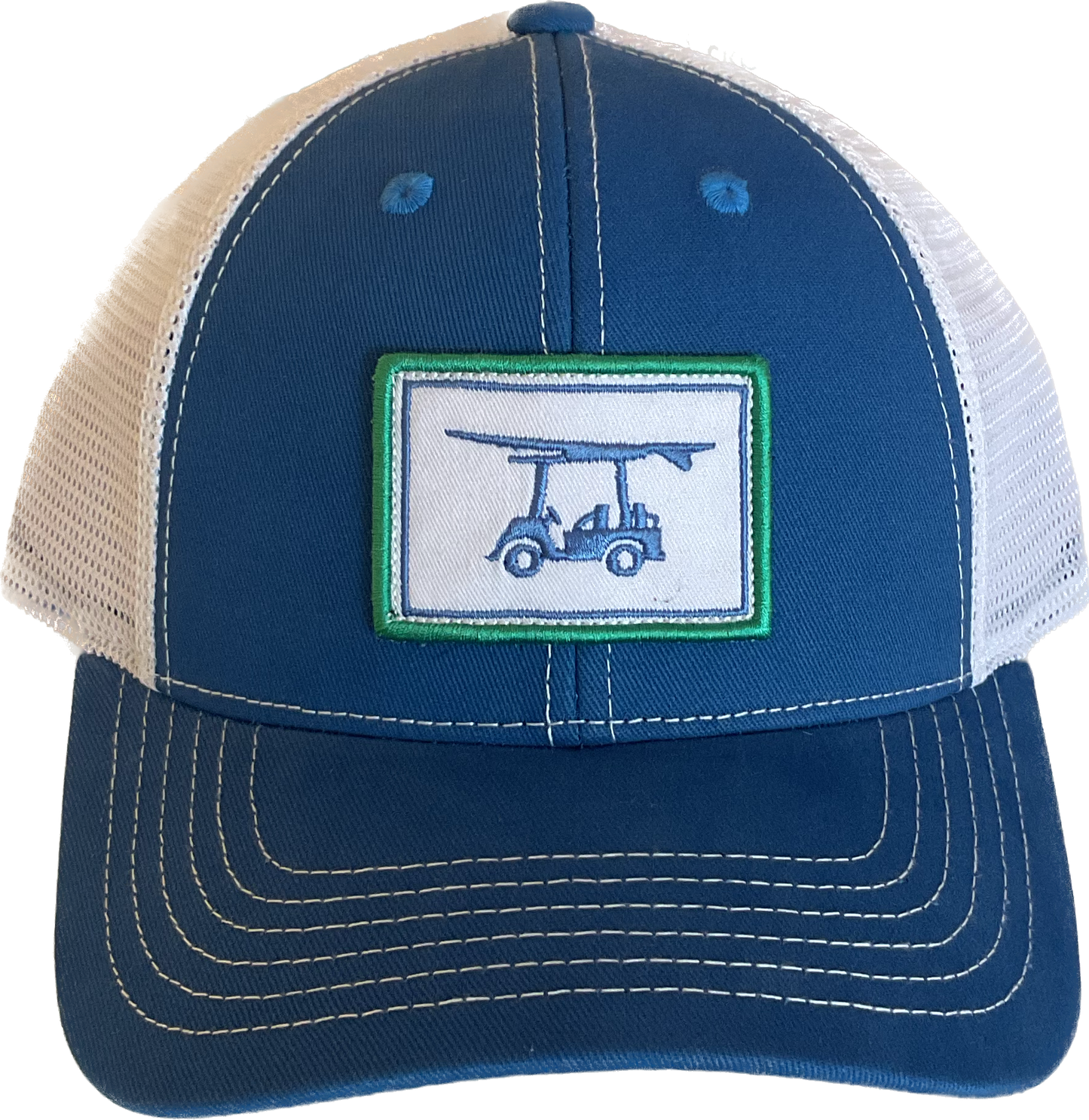 Trucker Hat-Blue-HATTRUCKB-Baldhead blues