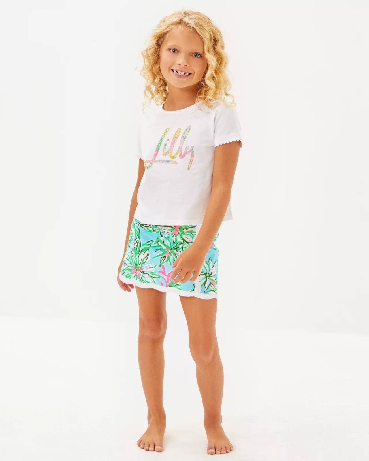 Lilly Pulitzer - Girls Mini Rally Tee - BHI
