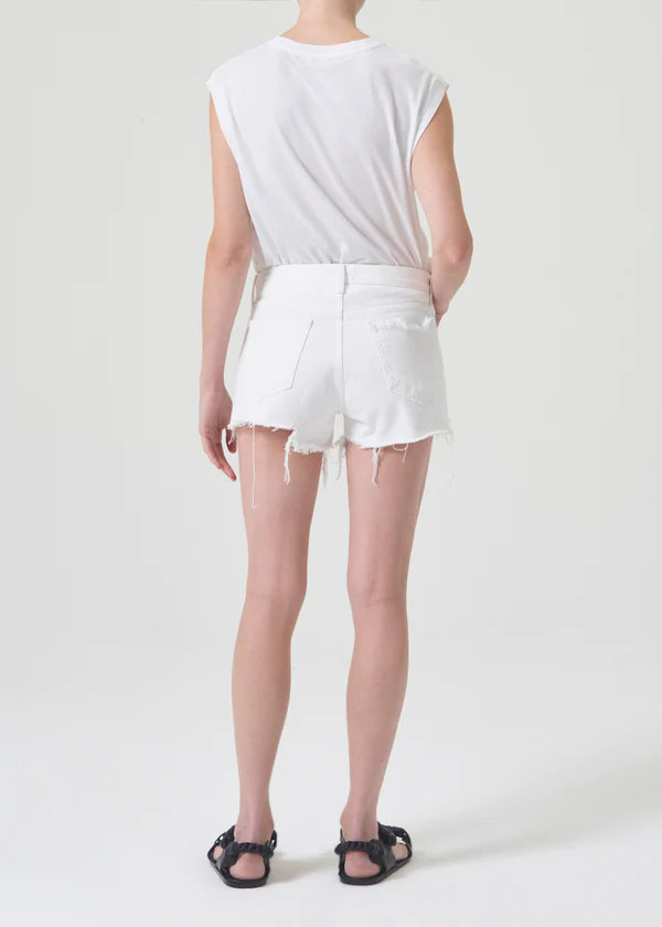 Agolde Parker Vintage Cut Off Short - Dough - BHI