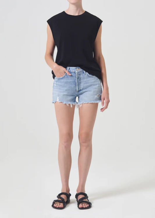 Agolde Parker Vintage Cut Off Short - Swapmeet - BHI