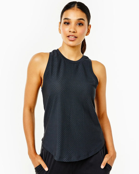 Addison Bay- The Everyday Tank - Black - BHI