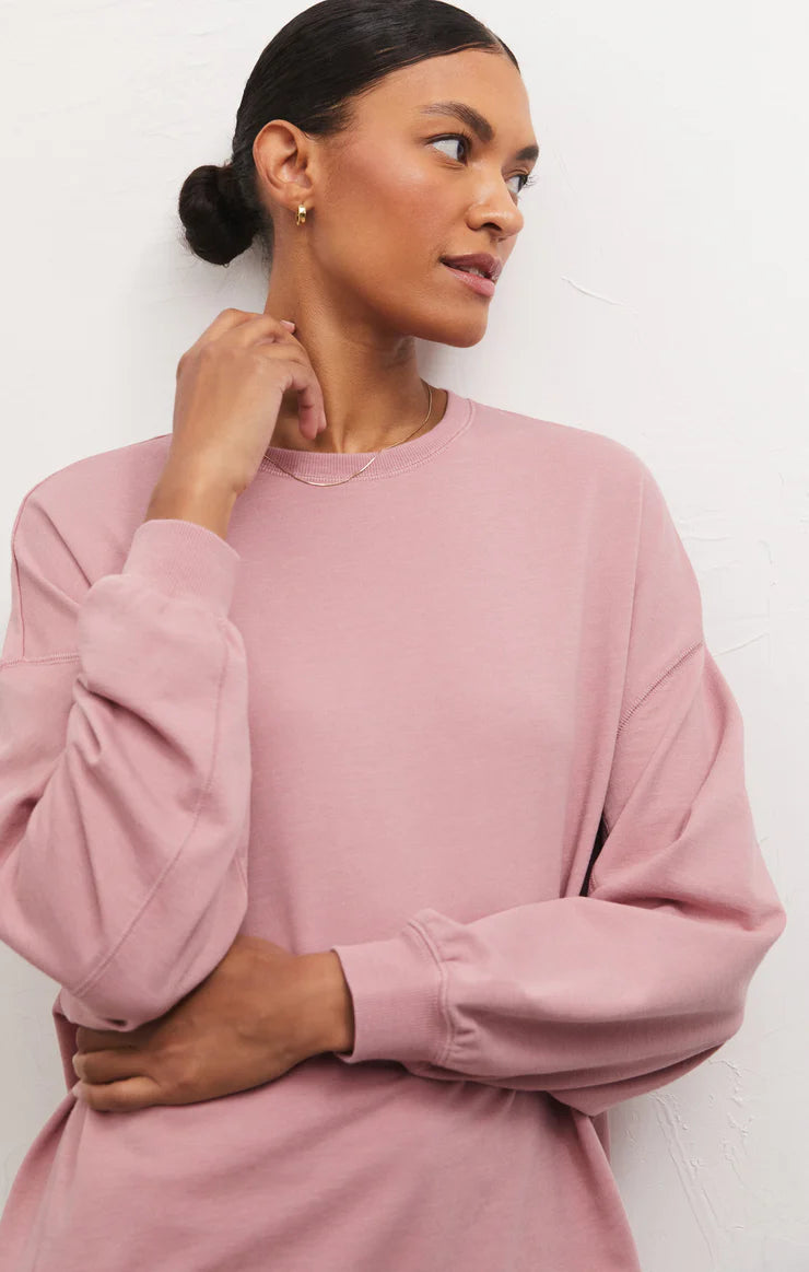 Modern Weekender Tee - Smoked Rose ZT203706- Z SUPPLY