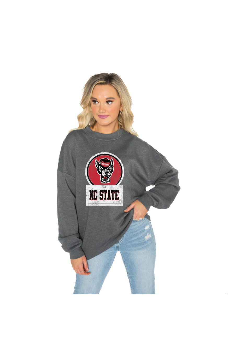 Nc discount state crewneck