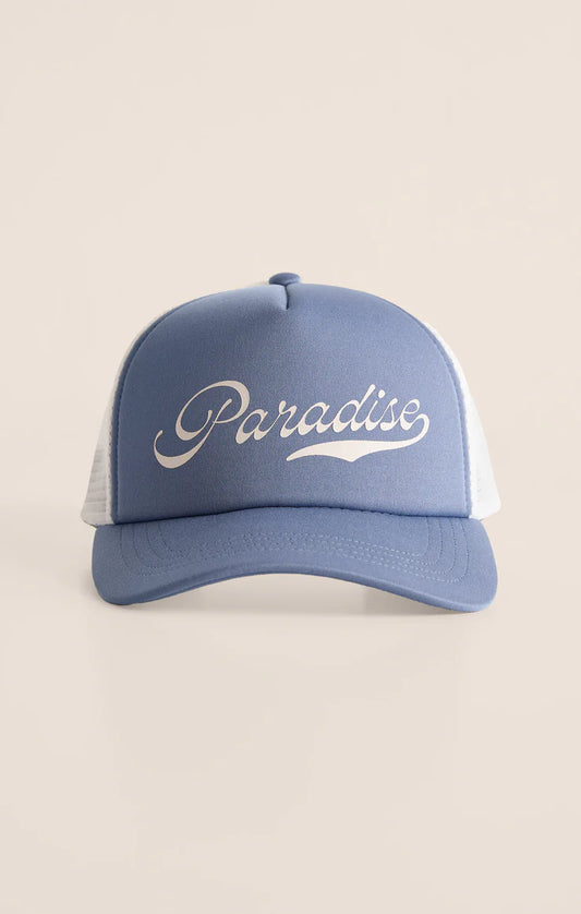 Z Supply Trucker Hat - Vintage Indigo -Paradise - BHI