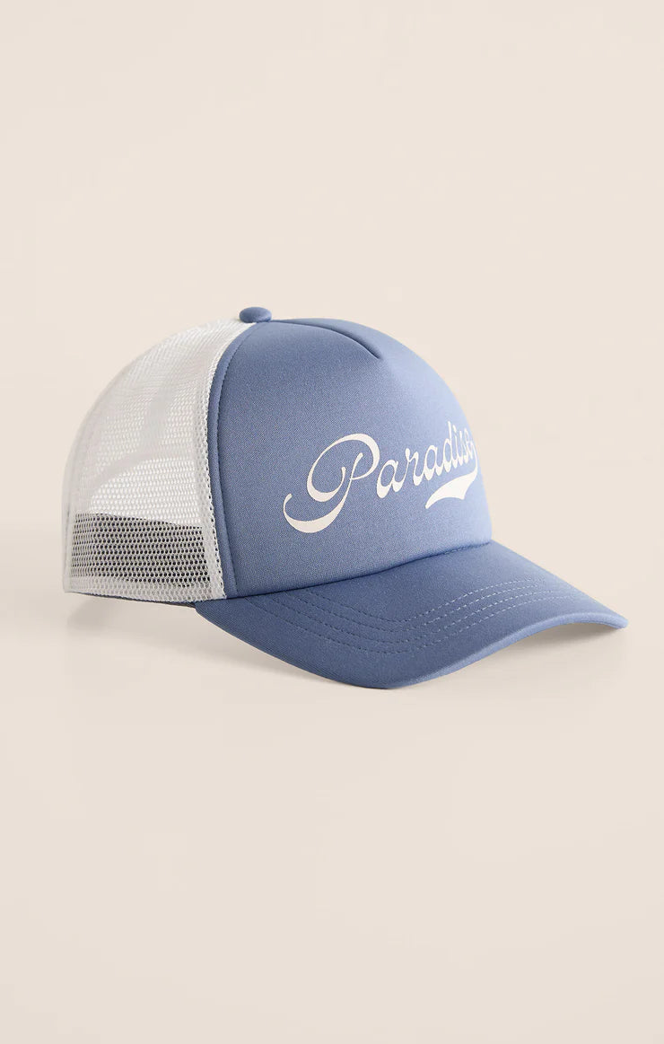 Z Supply Trucker Hat - Vintage Indigo -Paradise - BHI