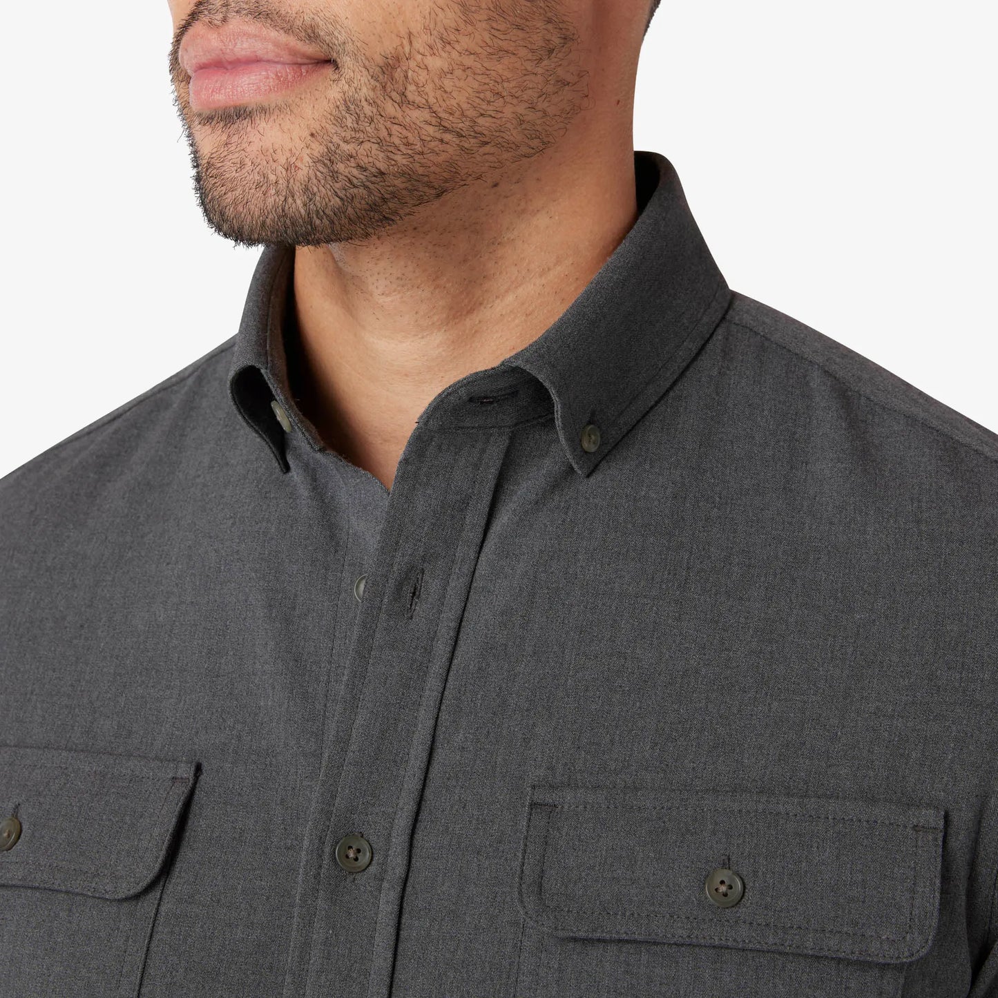 Mizzen+Main Leeward Dress Shirt- City Flannel - BHI