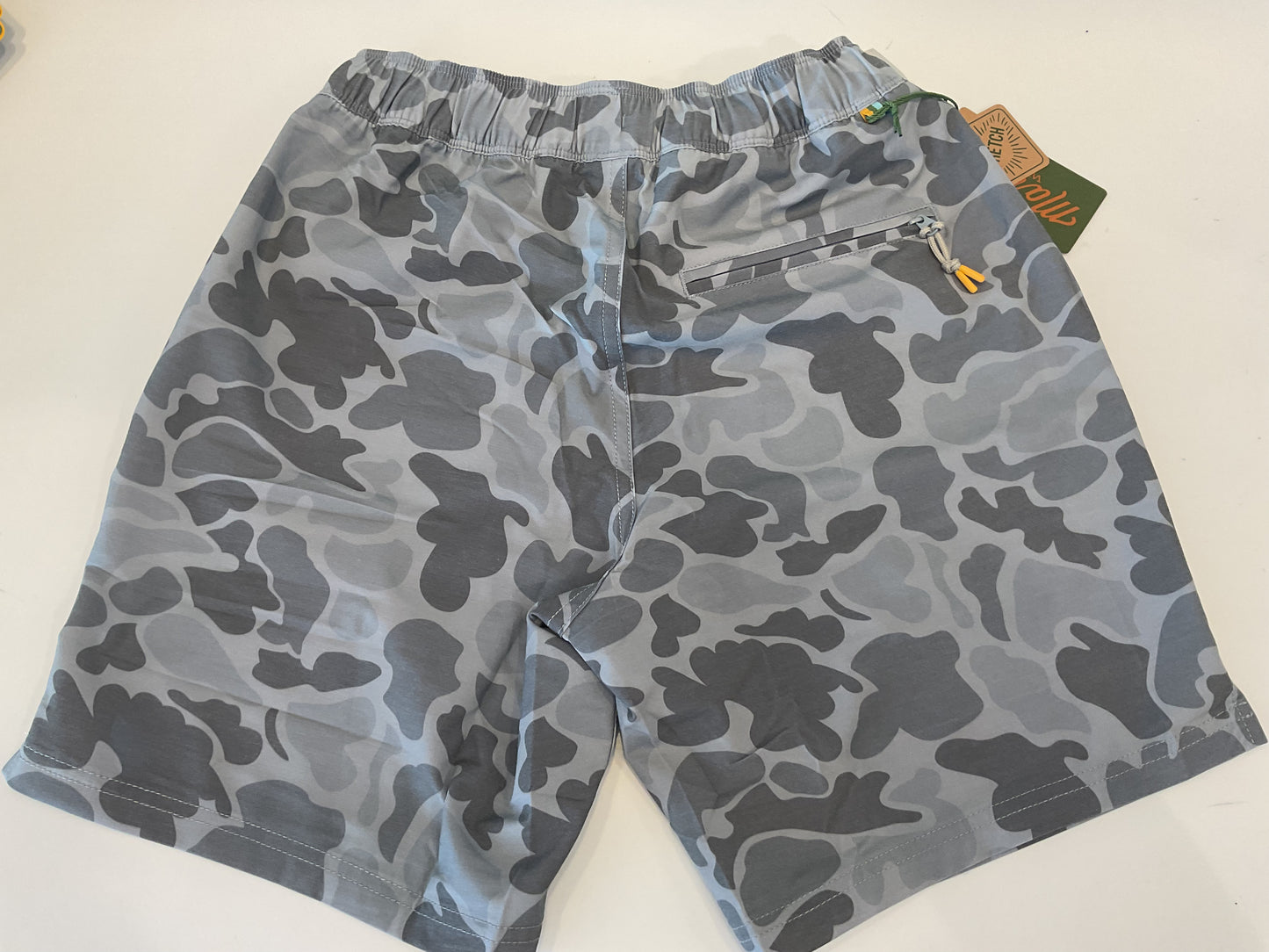 Marsh Wear - Fulton Hagood Volley Gray Mallord Camo Shorts-BHI