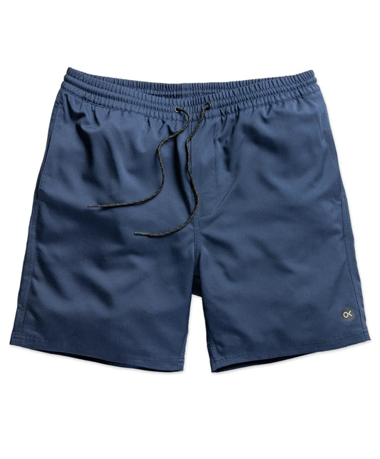 Outerknown Nomadic Volley Shorts-Marine