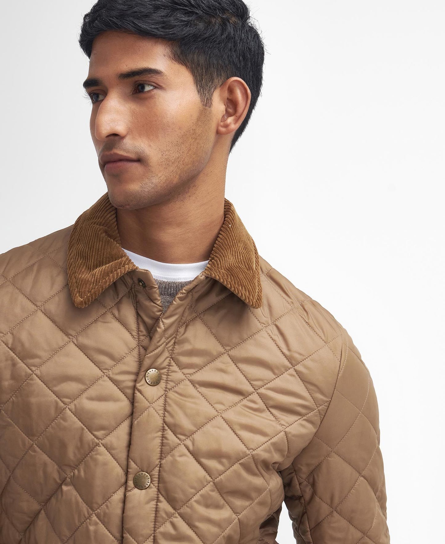 Barbour Men’s Heritage Liddlesdale Quilted Jacket - Sandstone - BHI