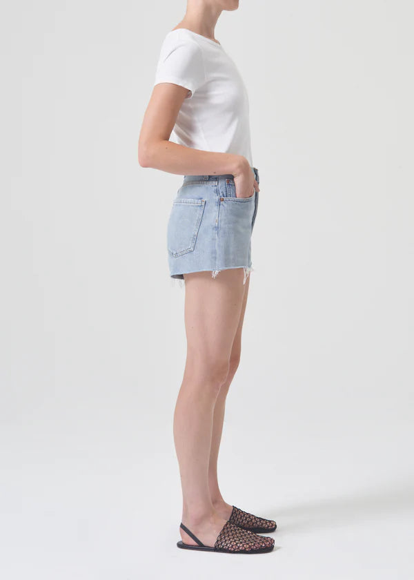 Agolde Mila Vintage High Rise Short - Hazard - BHI