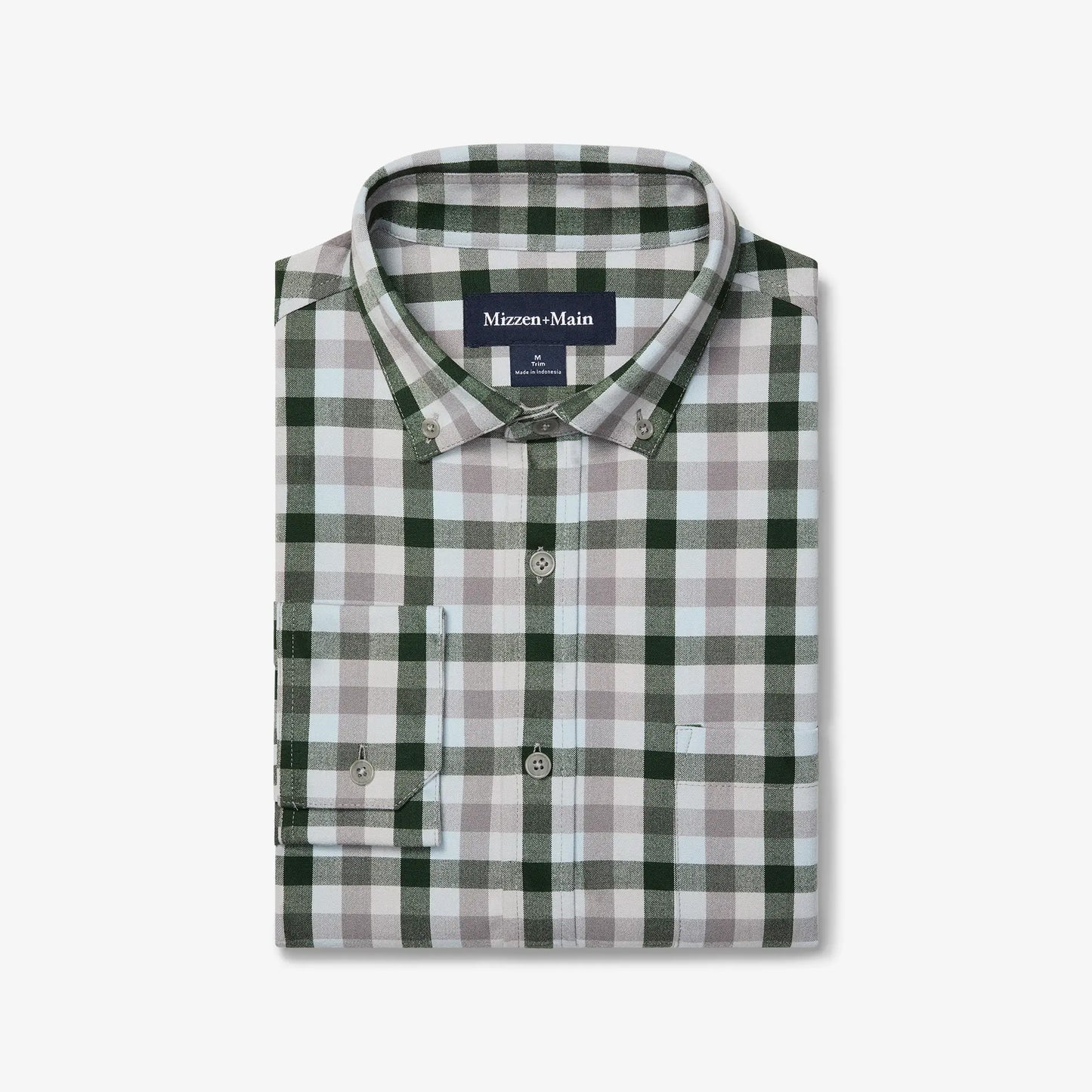 Mizzen + Main City Flannel - Spruce Multi Check - BHI