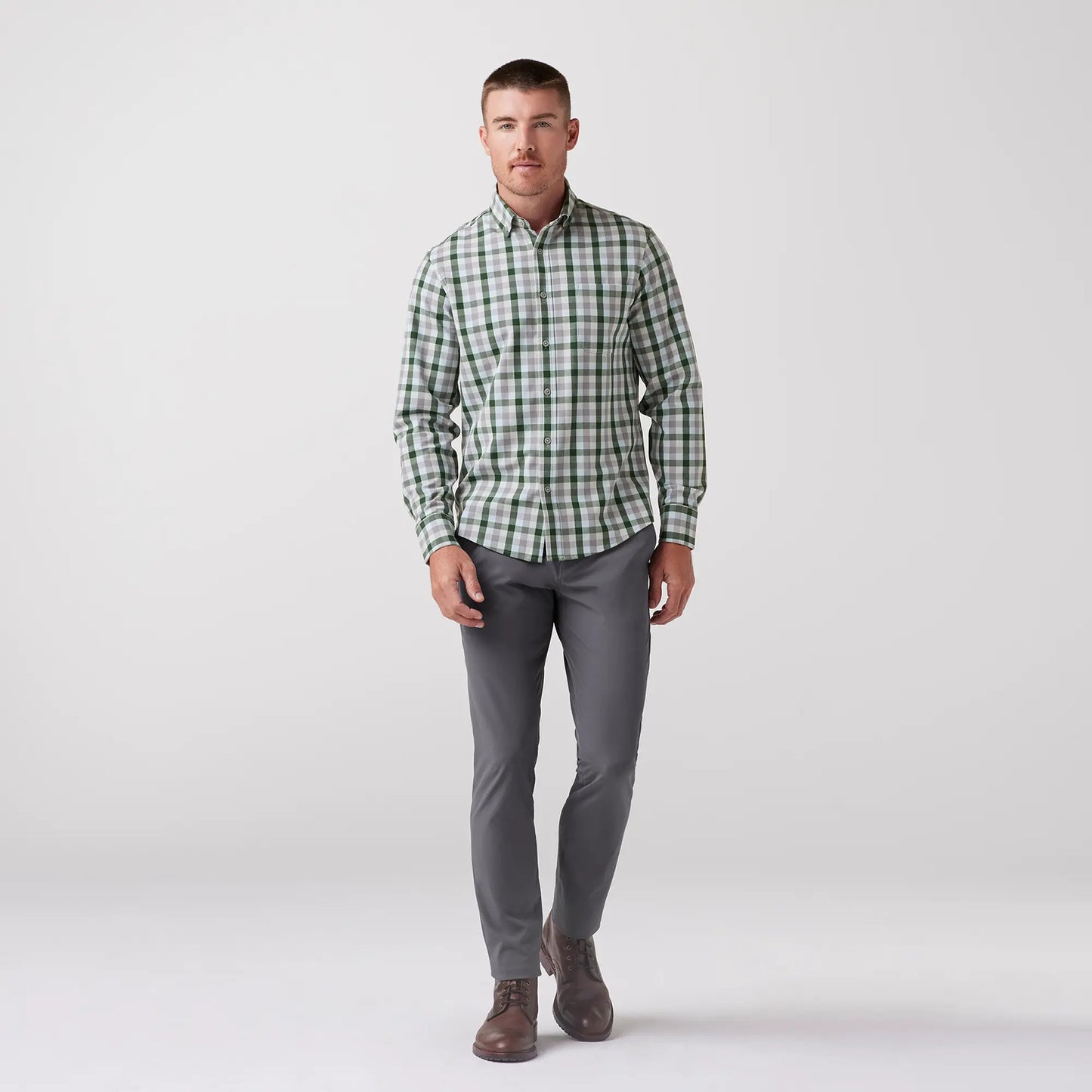 Mizzen + Main City Flannel - Spruce Multi Check - BHI