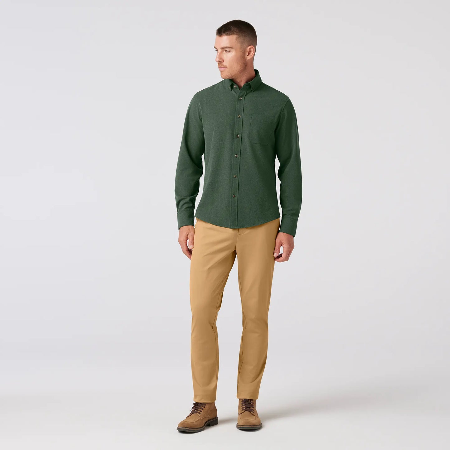 Mizzen + Main City Flannel - Spruce Heather - BHI