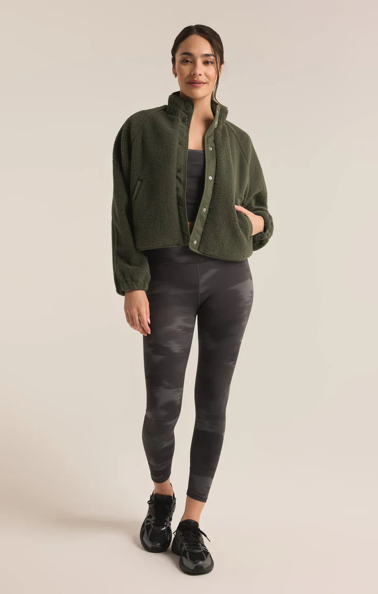 Z Supply High Altitude Sherpa Jacket-Winter Green-Z Supply-BHI