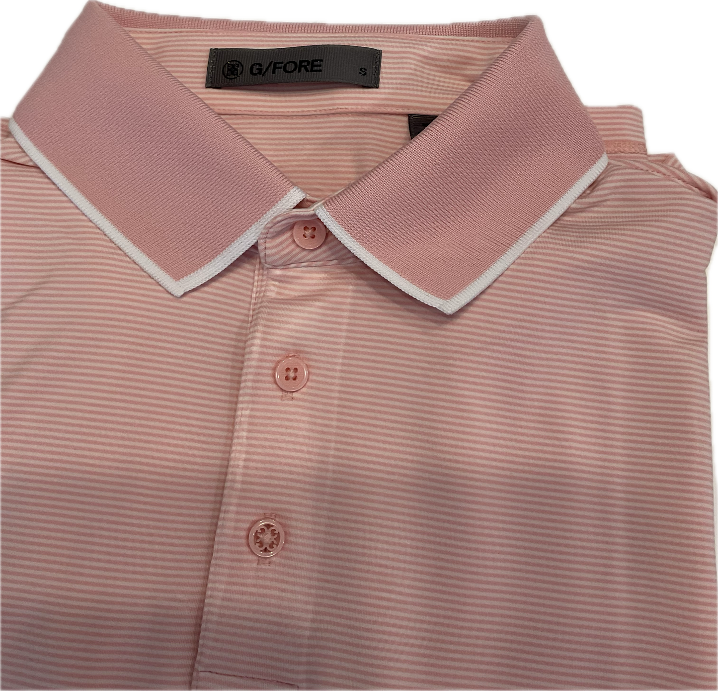 Gfore Feeder Stripe Tech Jersey Polo - Amour - BHI