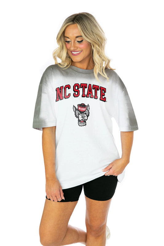Gameday Couture NC State -Color Wave Short sleeve Tee - BHI