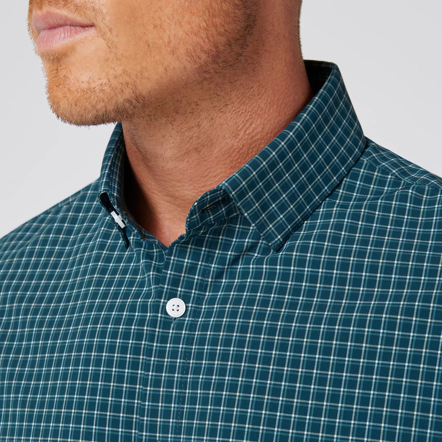 Mizzen + Main -Sea Ludlow Plaid Long Sleeve Dress Shirt - No Tuck - BHI