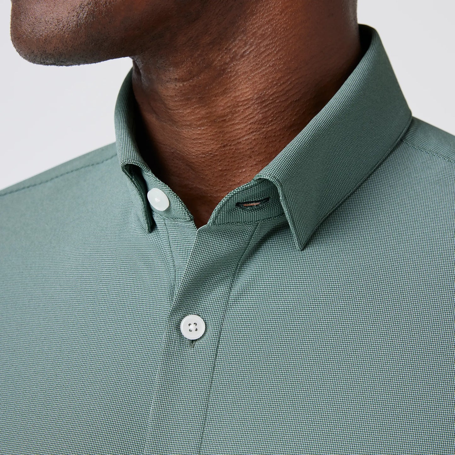 Mizzen + Main Men’s Classic Leeward Dress Shirt - Hunter Green Straton Check - BHI