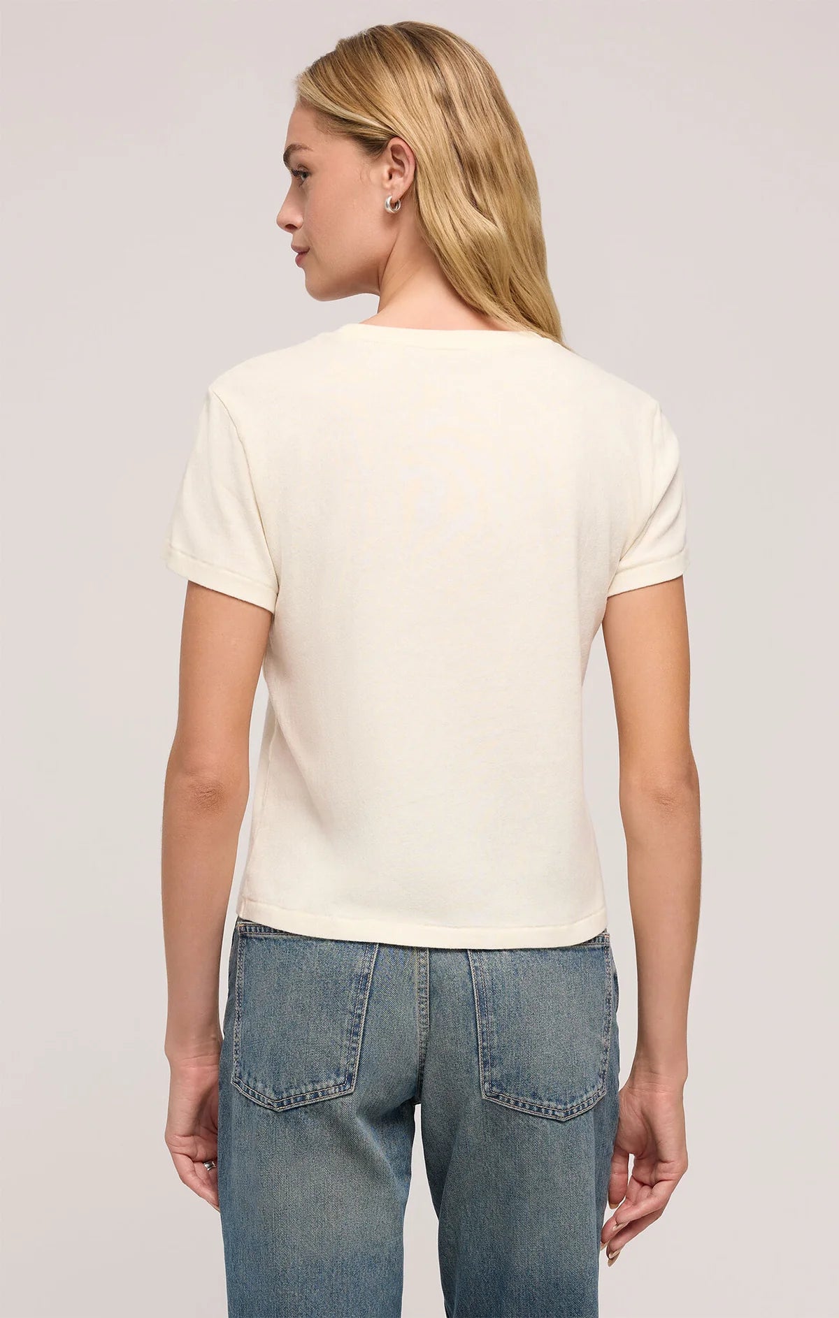 Z Supply Love Club Daytrip Tee - Sea Salt - BHI