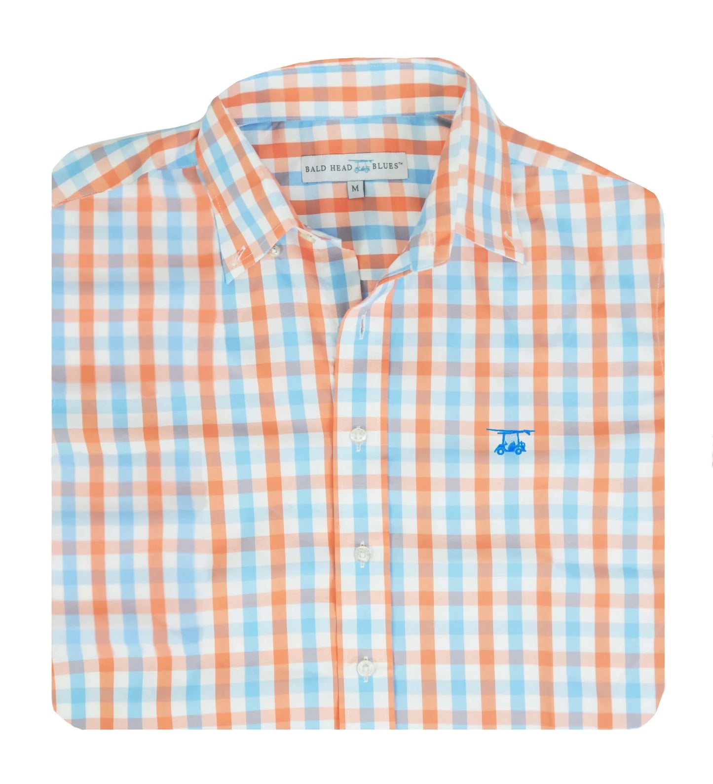 Islander Button Down - Coral|Bell-BALDHEAD BLUES