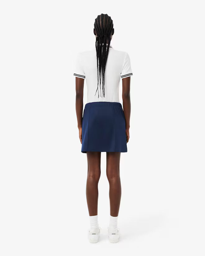 Lacoste Short Pocket Detail Skirt | Navy Blue