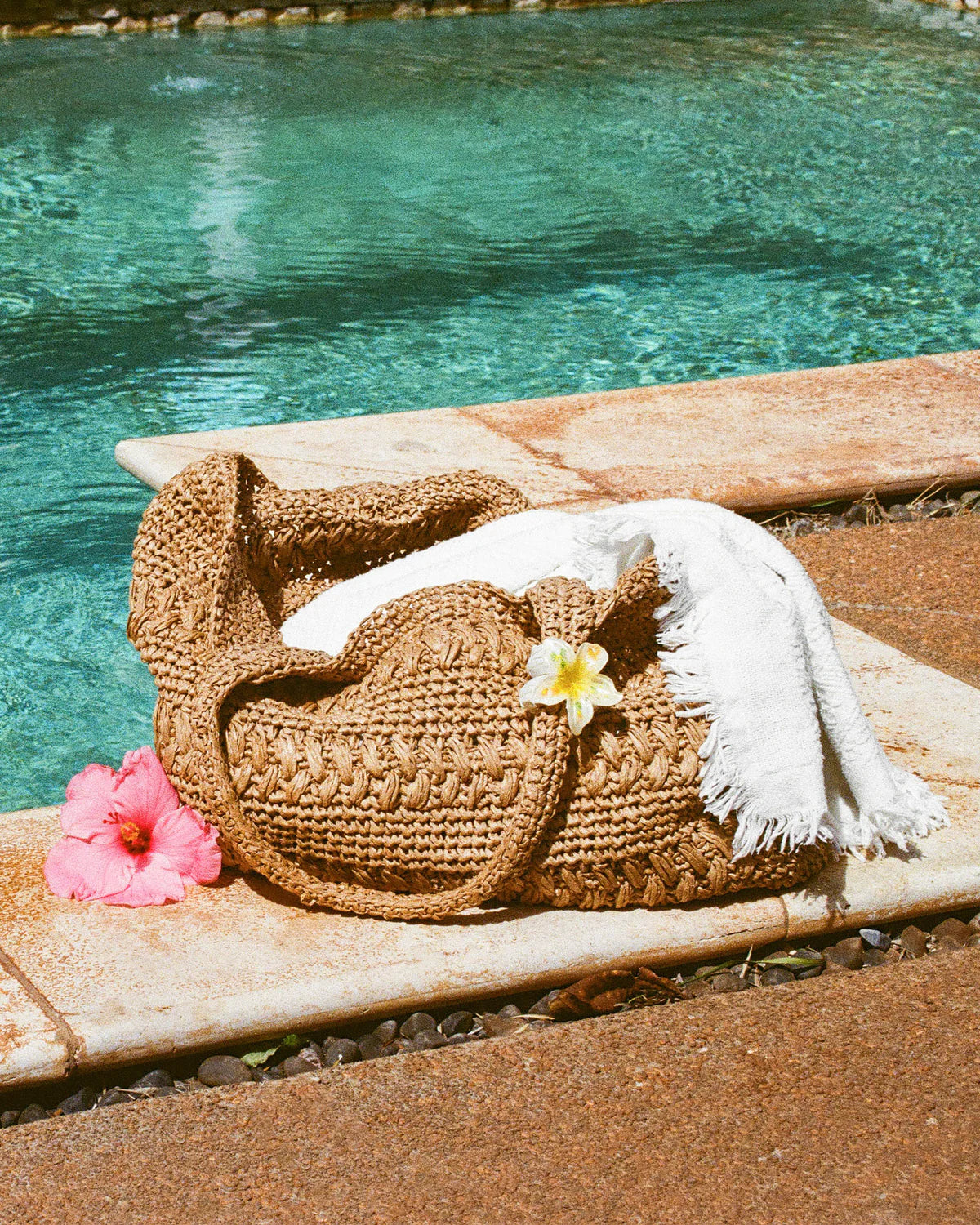 L*Space Changing Tides Bag Natural