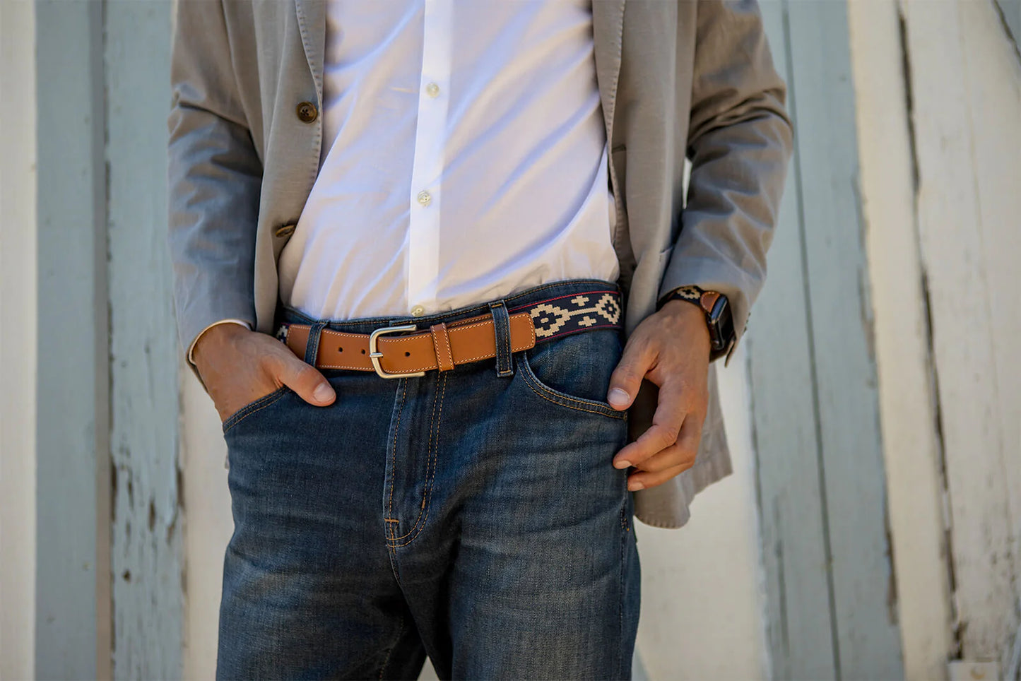 La Matera Woven Belt - Paloma - BHI