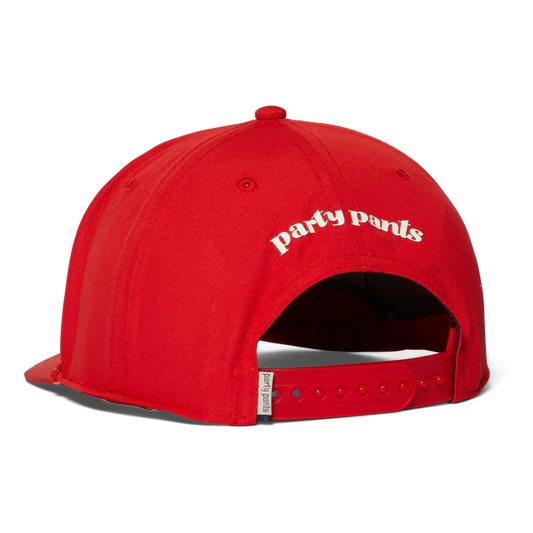 Party Pants - Hat Moby Says - Red